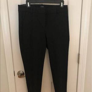 Jcrew black pants  Ruby fit